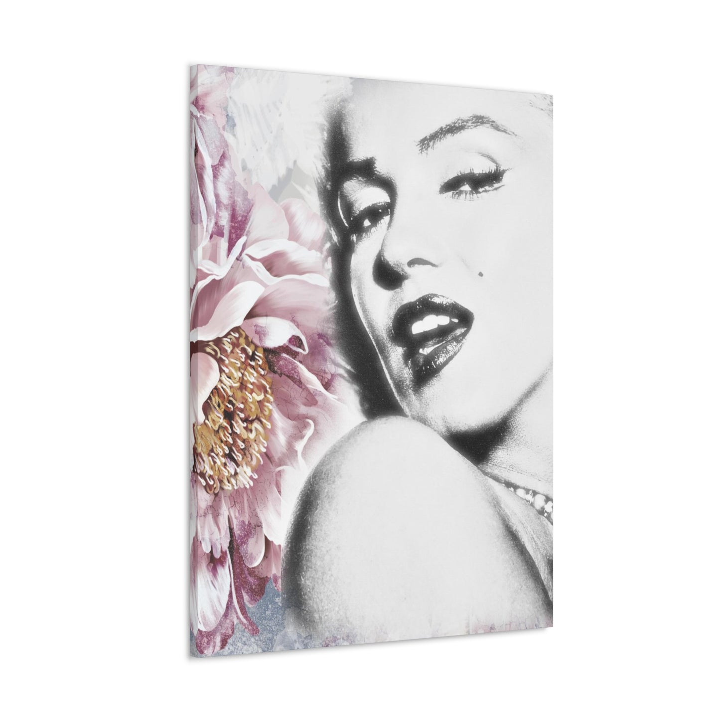 Canvas Wall Art, Gallery Wrapped Pop Art, Celebrity Wall Art – Marilyn Monroe - Bloom