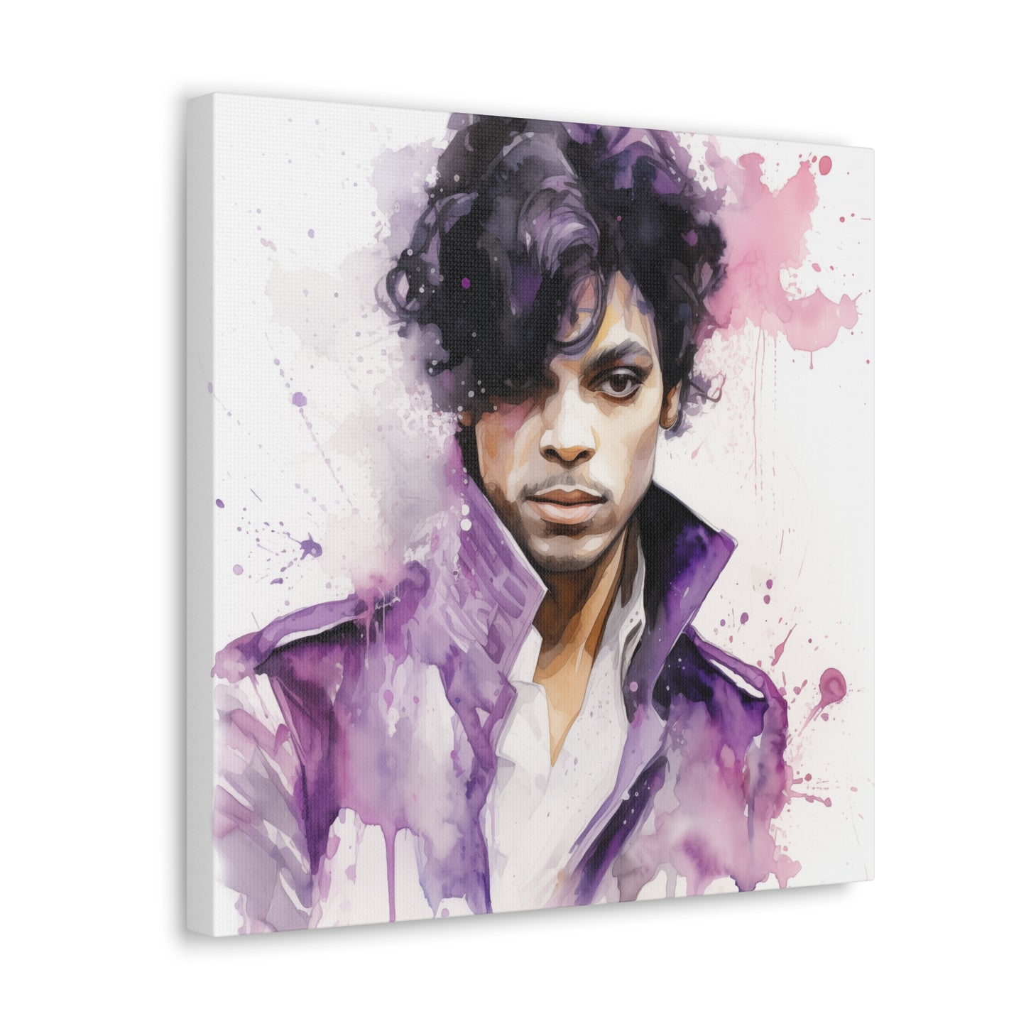 Gallery Wrapped Canvas, Celebrity Inspired, Pop Art Canvas – Prince Rogers