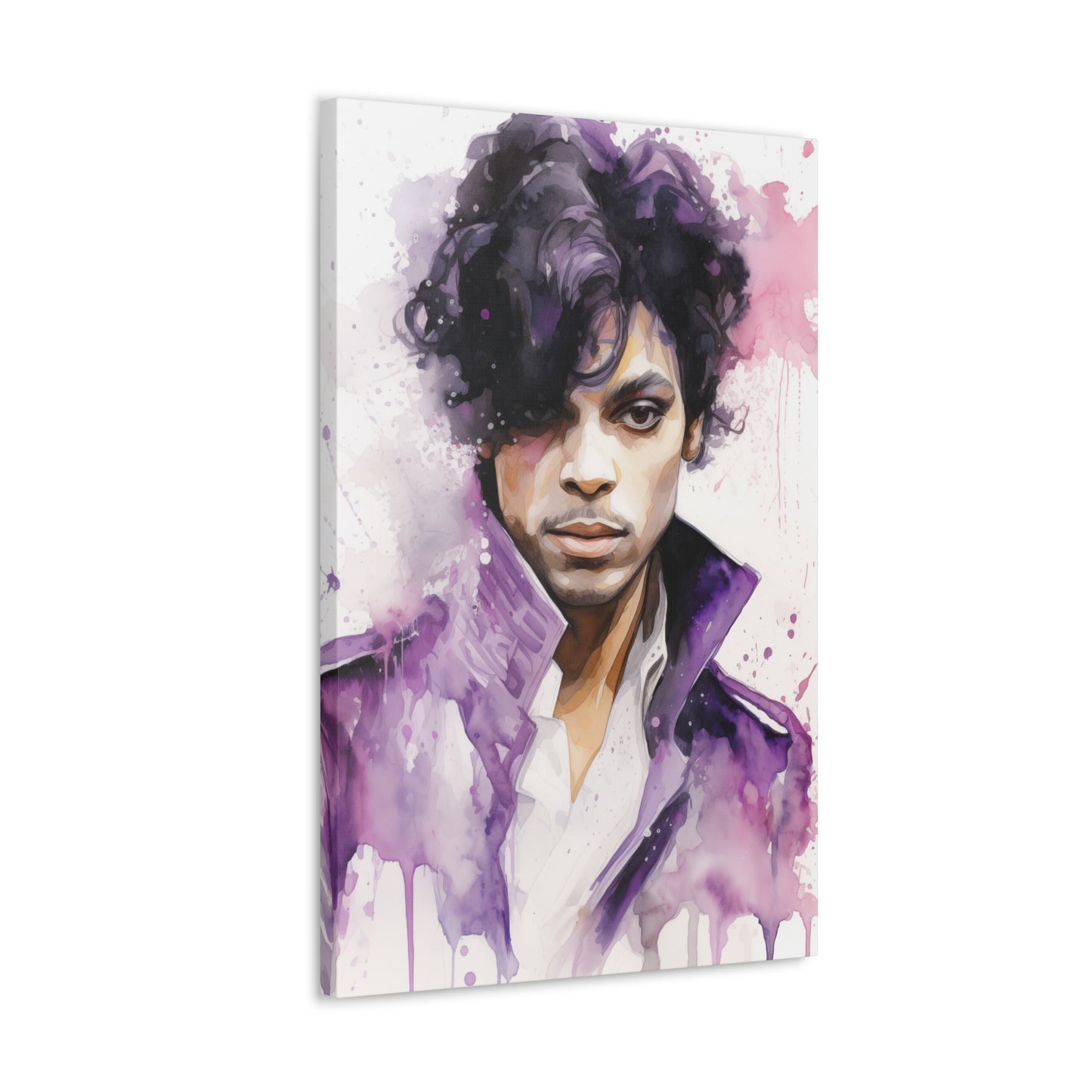 Gallery Wrapped Canvas, Celebrity Inspired, Pop Art Canvas – Prince Rogers
