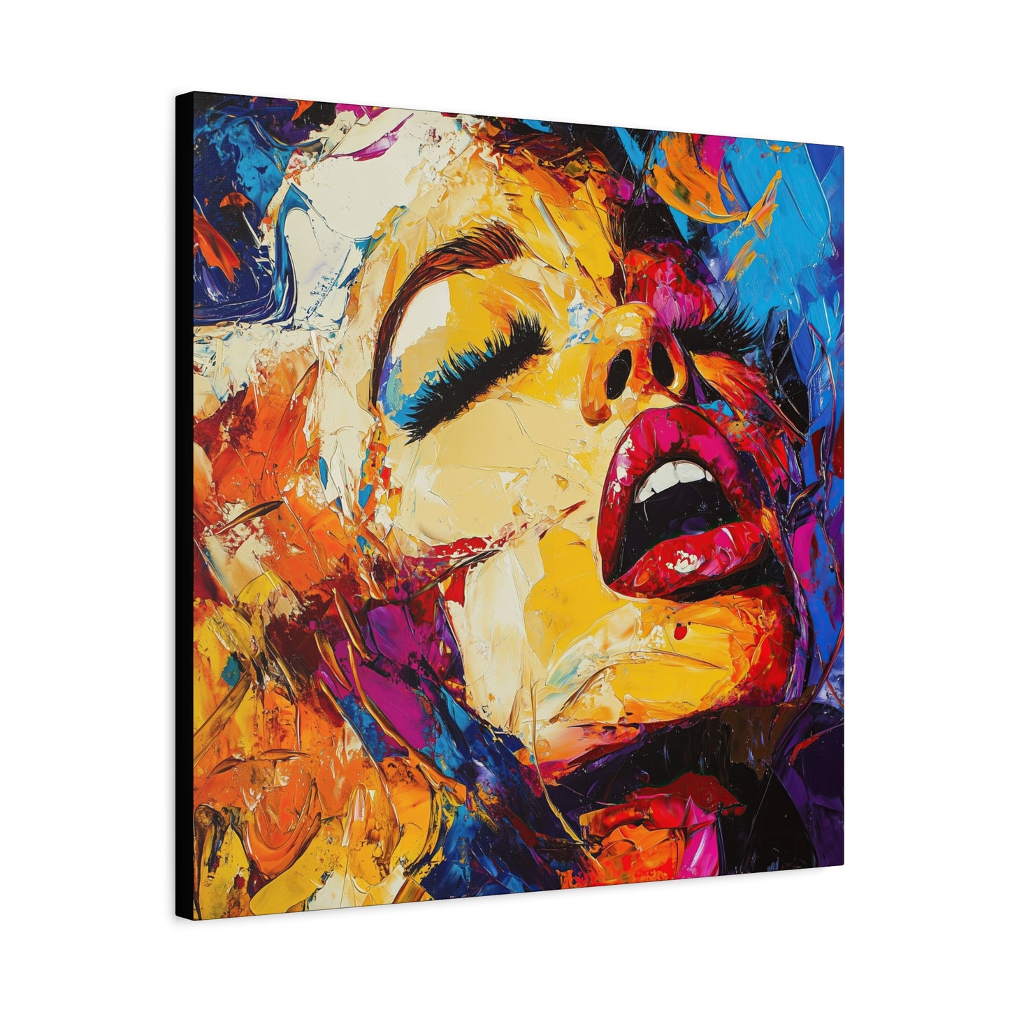 Gallery Wrapped Canvas, Guilt and Grit Adult Art Canvas, Erotic Pinup Art Canvas – Ivy