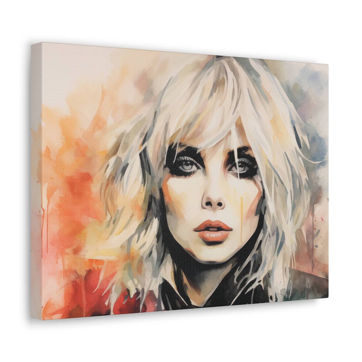 Gallery Wrapped Canvas, Celebrity Inspired, Pop Art Canvas – Debbie