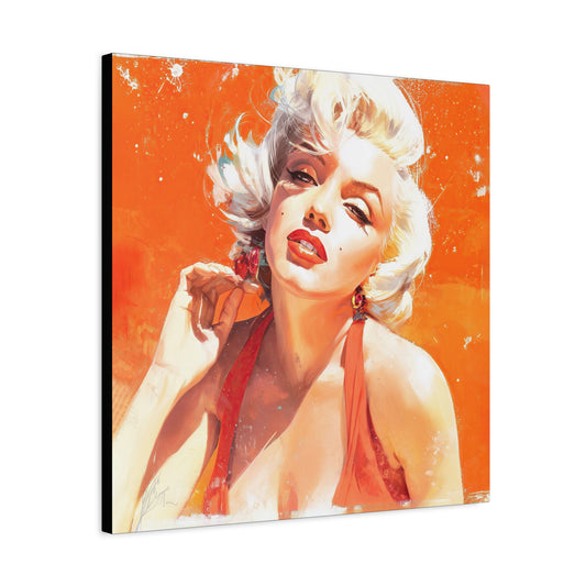 Gallery Wrapped Canvas, The Diva Project Art Canvas, Pinup Art Canvas – Marilyn Monroe - THREE