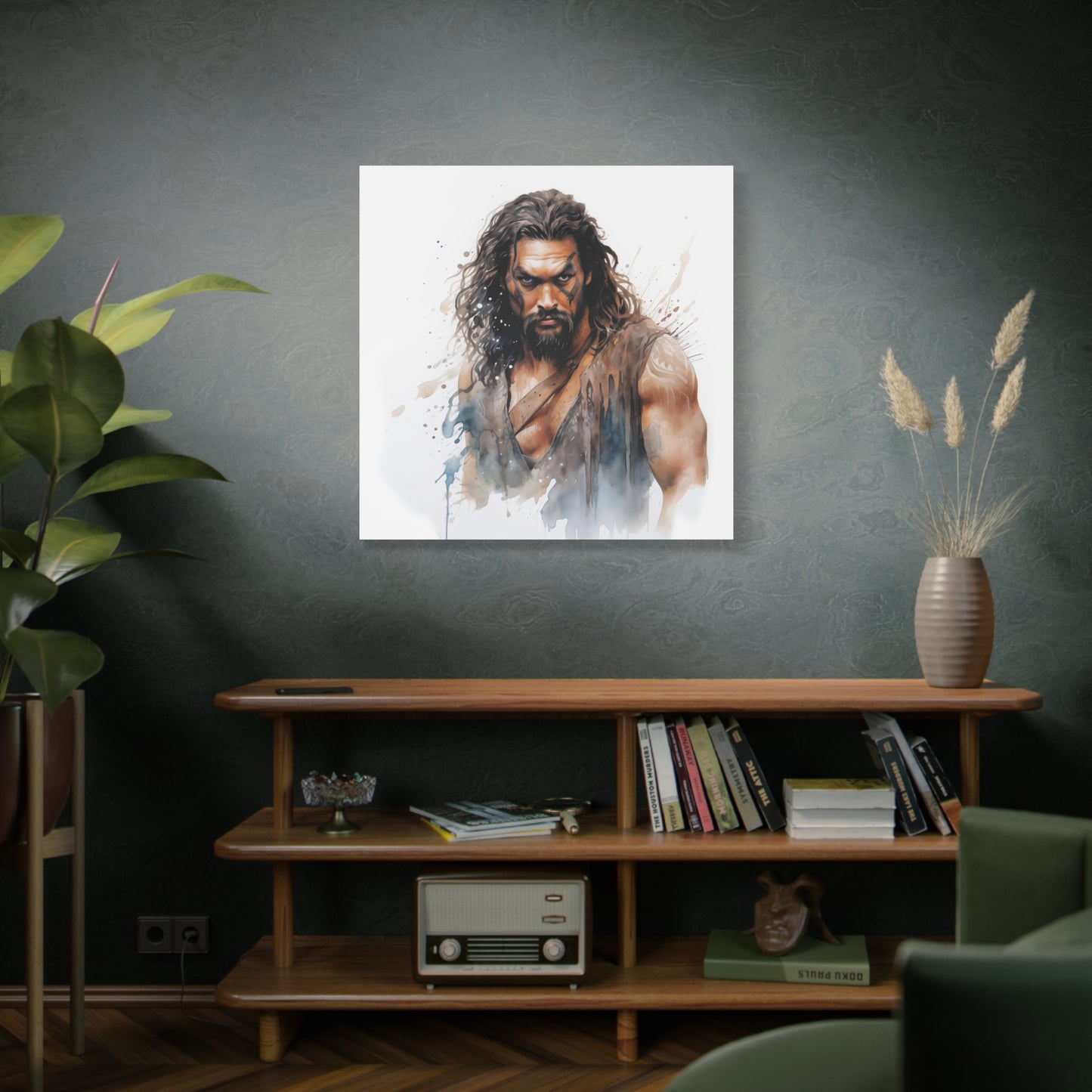 Gallery Wrapped Canvas, Celebrity Inspired, Pop Art Canvas – Jason Also