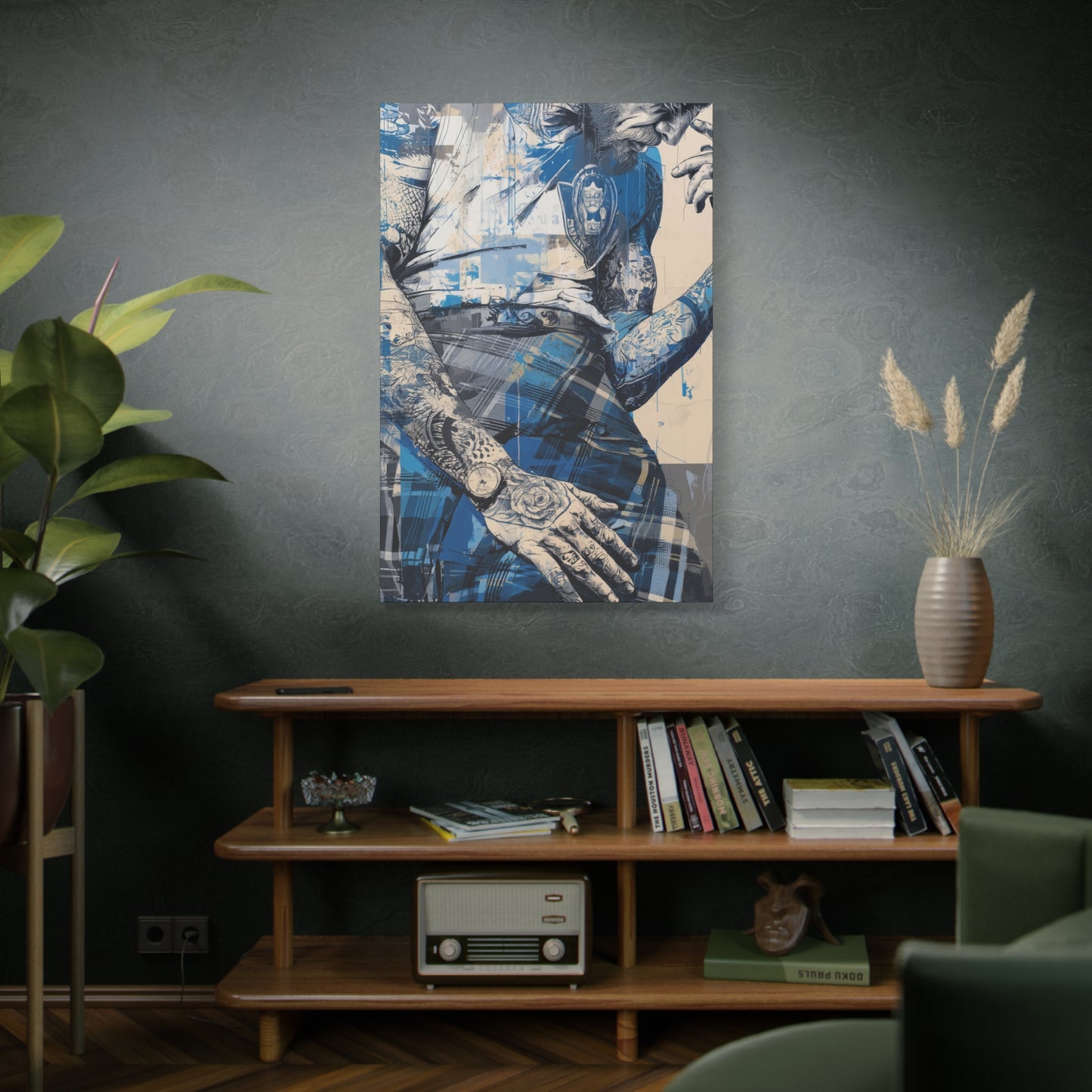Gallery Wrapped Canvas, Kilts and Carnage Art Canvas, Erotic Pinup Art Canvas – Connor