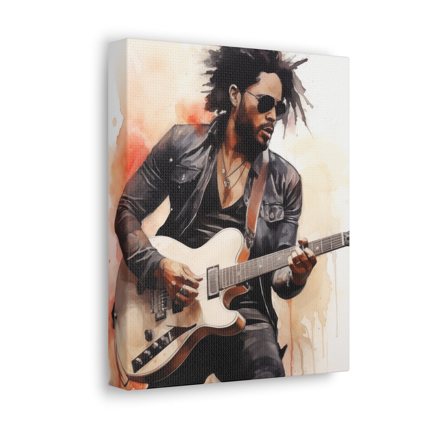 Gallery Wrapped Canvas, Celebrity Inspired, Pop Art Canvas – Lenny Also