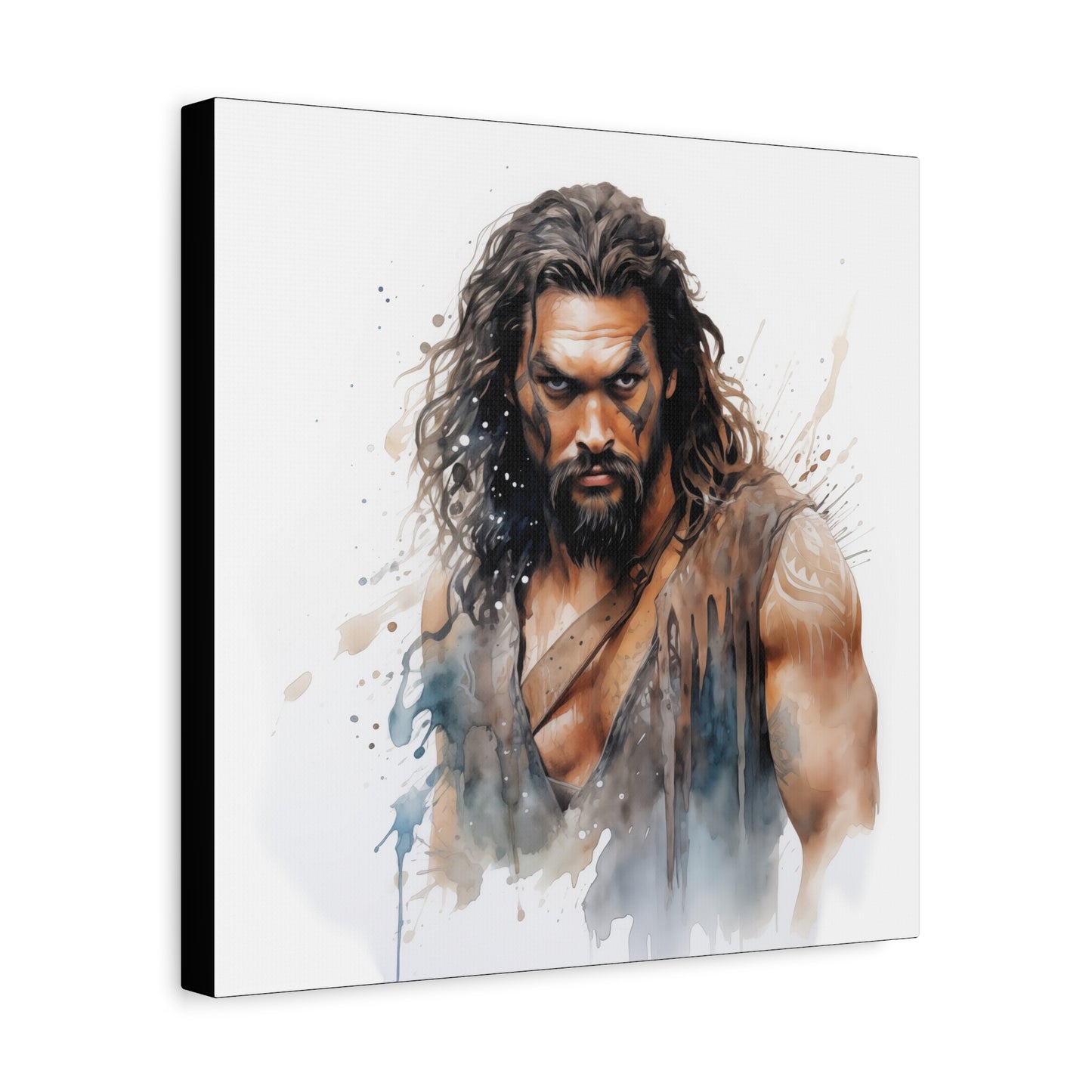 Gallery Wrapped Canvas, Celebrity Inspired, Pop Art Canvas – Jason Also
