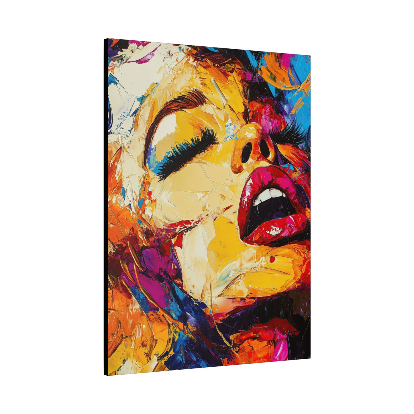 Gallery Wrapped Canvas, Guilt and Grit Adult Art Canvas, Erotic Pinup Art Canvas – Ivy