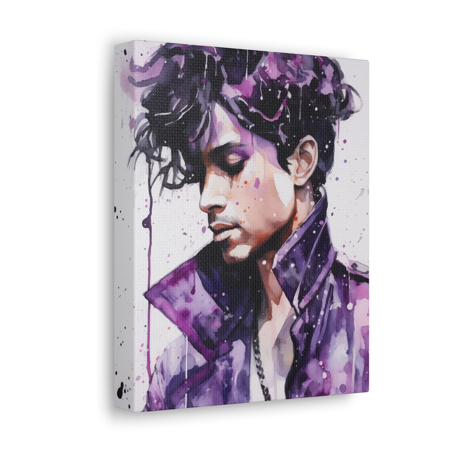 Gallery Wrapped Canvas, Celebrity Inspired, Pop Art Canvas – Prince Rogers Also