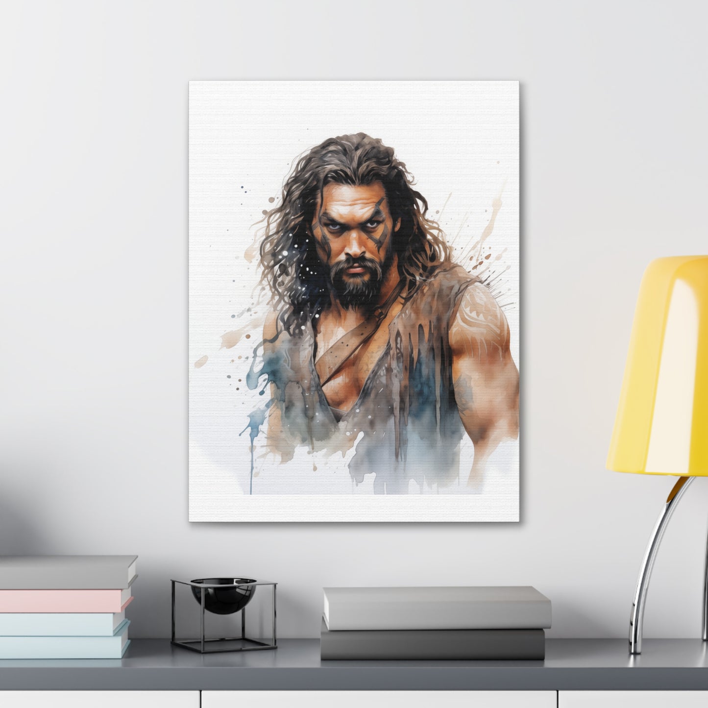 Gallery Wrapped Canvas, Celebrity Inspired, Pop Art Canvas – Jason Also