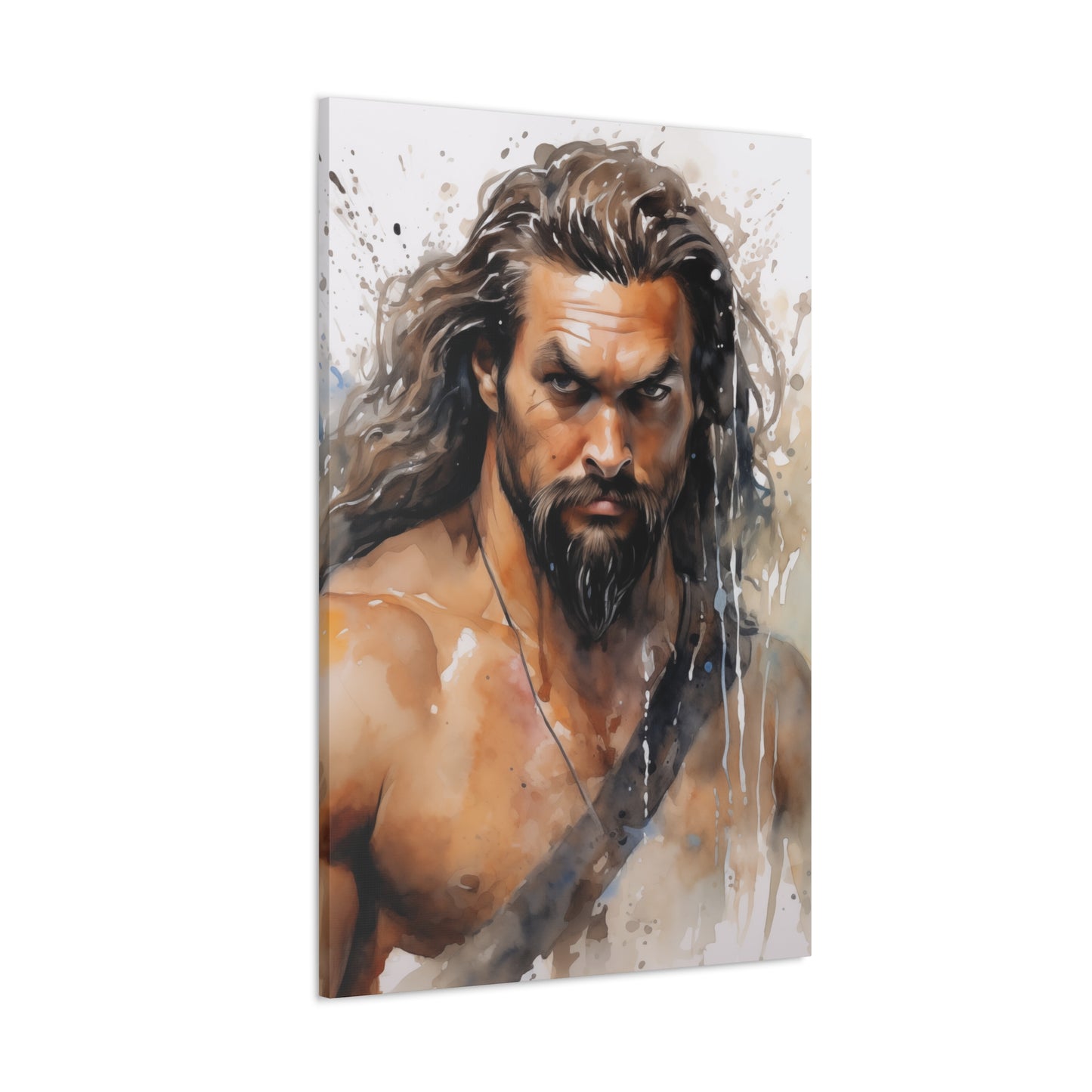Gallery Wrapped Canvas, Celebrity Inspired, Pop Art Canvas – Jason