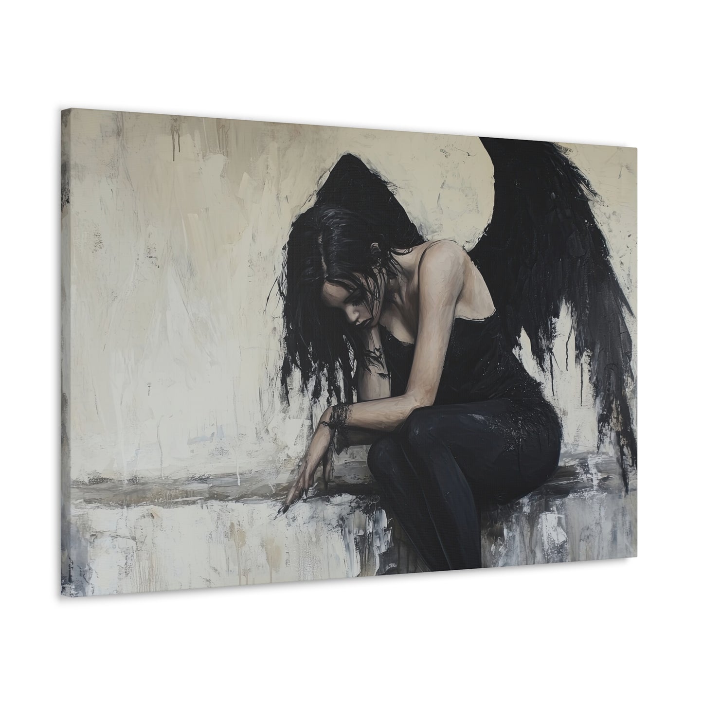 Gallery Wrapped Canvas, Sinners and Saints Art Canvas, Erotic Pinup Art Canvas – Helena