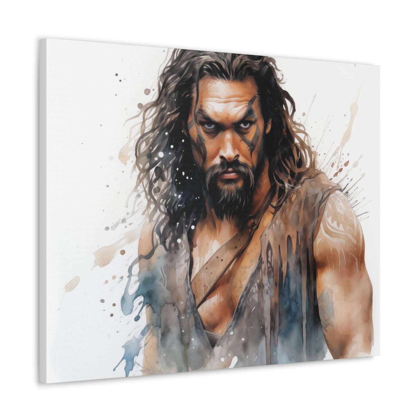 Gallery Wrapped Canvas, Celebrity Inspired, Pop Art Canvas – Jason Also