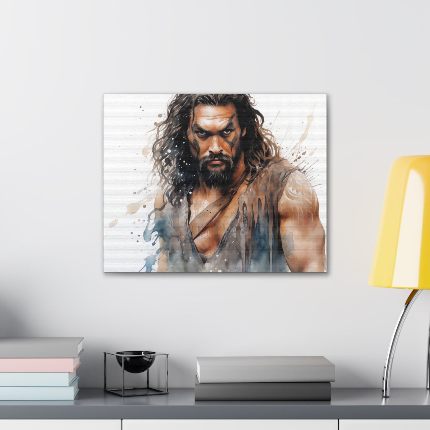 Gallery Wrapped Canvas, Celebrity Inspired, Pop Art Canvas – Jason Also