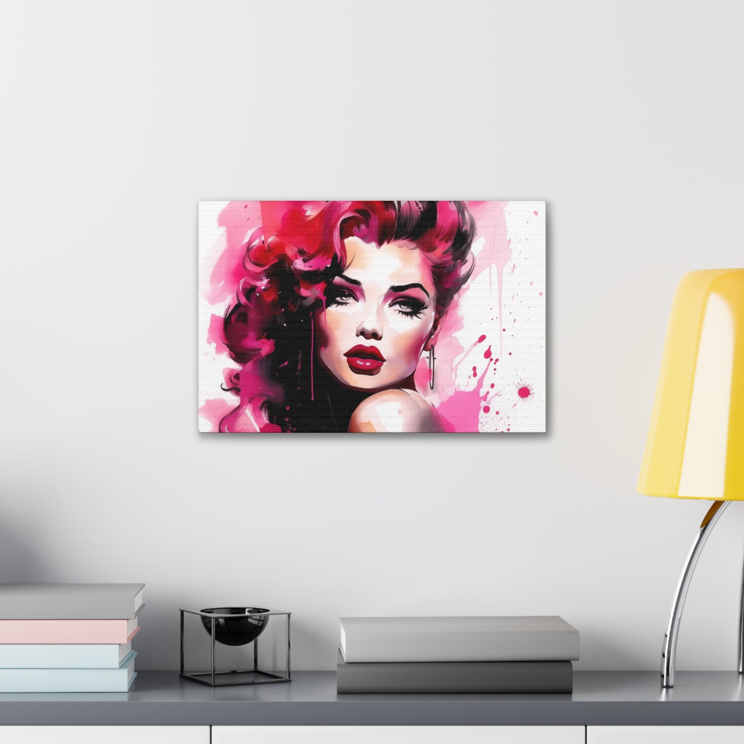 Canvas Wall Art, Gallery Wrapped Pop Art, Diva Wall Art – Thalia