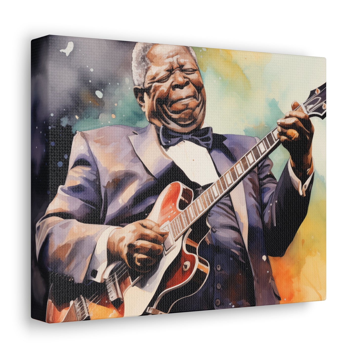 Gallery Wrapped Canvas, Celebrity Inspired, Pop Art Canvas – The King