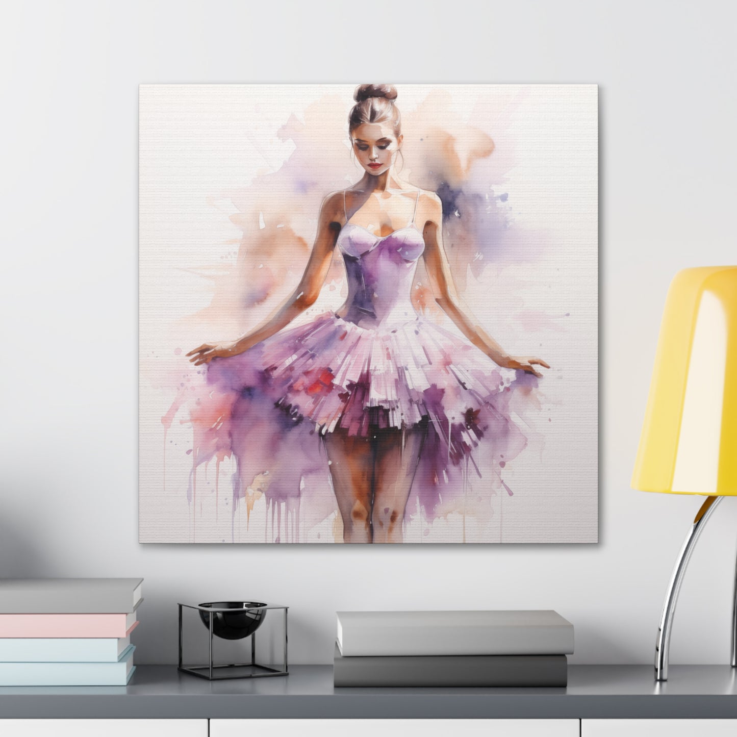 Gallery Wrapped Canvas, Ballerina Beauty, Ballet Art Canvas – Joanna