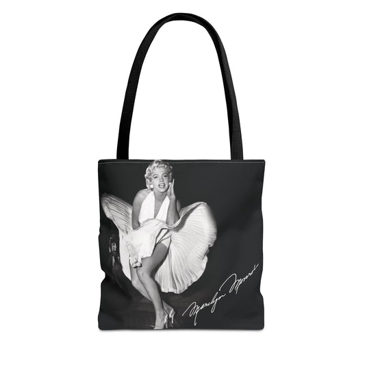 Celebrity Tote Bag, Utility Tote - Marilyn Monroe Subway Grate Tote - New York