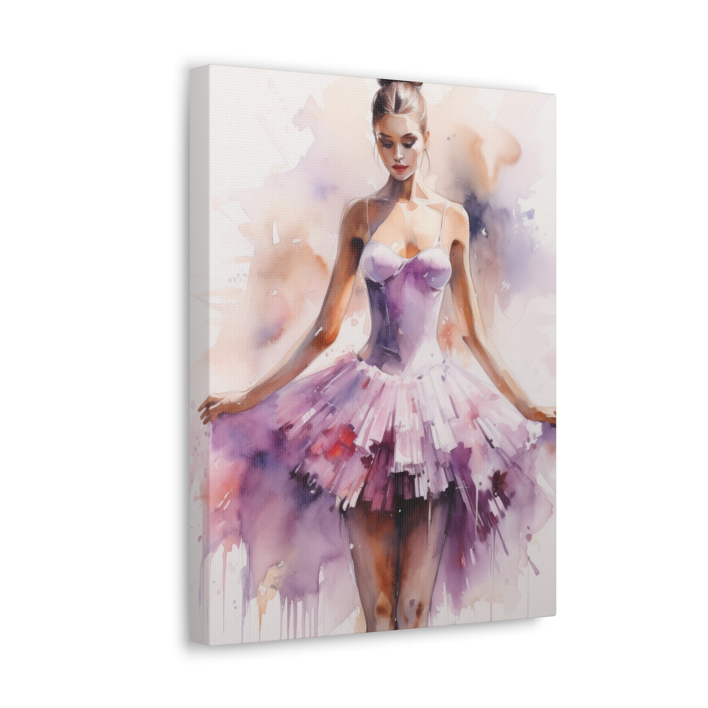 Gallery Wrapped Canvas, Ballerina Beauty, Ballet Art Canvas – Joanna