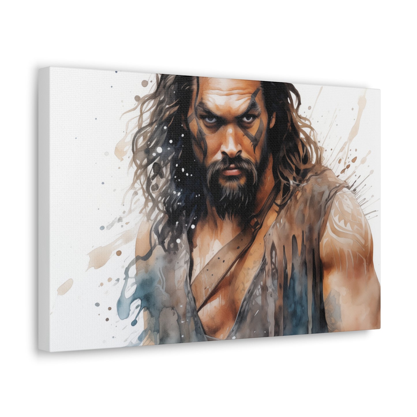 Gallery Wrapped Canvas, Celebrity Inspired, Pop Art Canvas – Jason Also