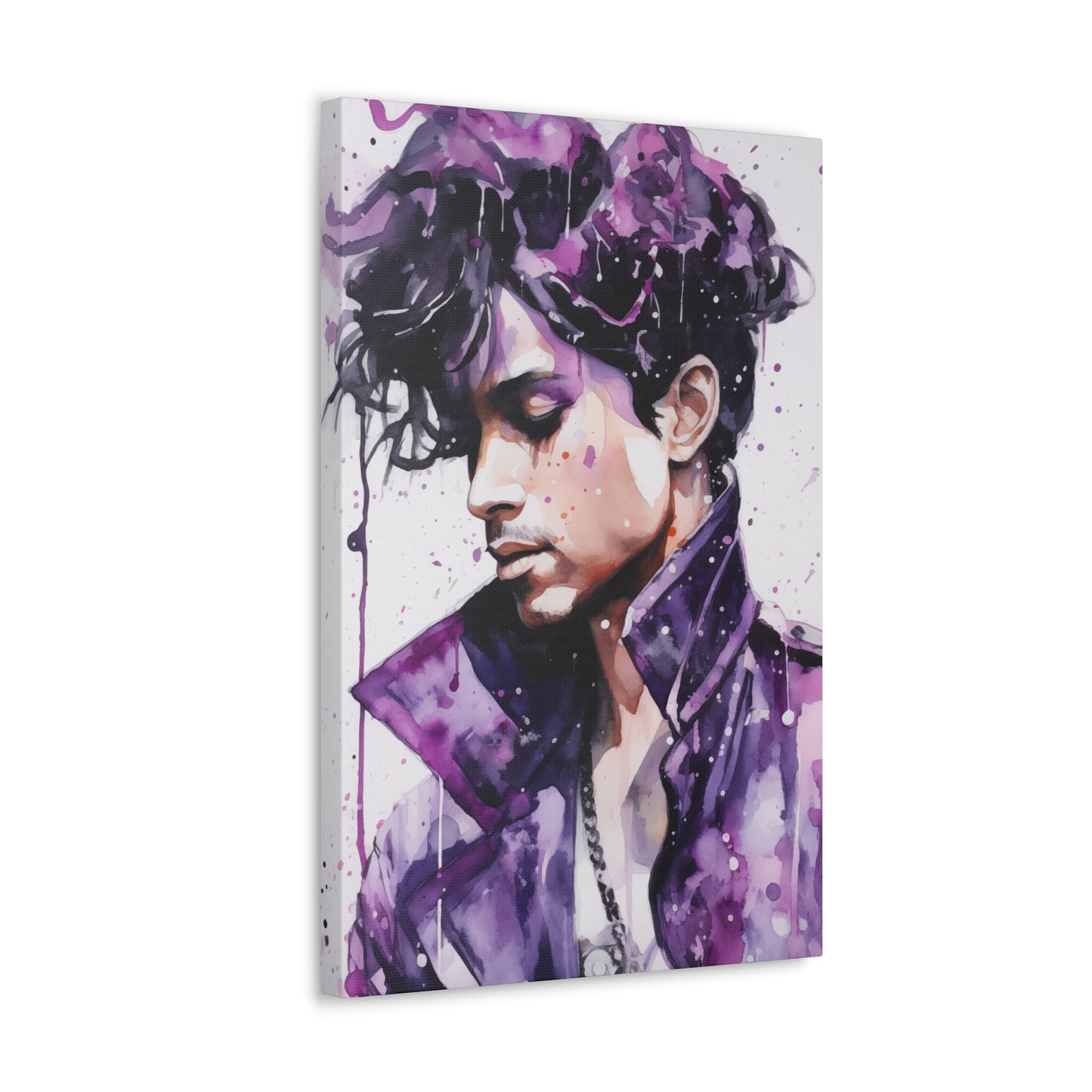 Gallery Wrapped Canvas, Celebrity Inspired, Pop Art Canvas – Prince Rogers Also