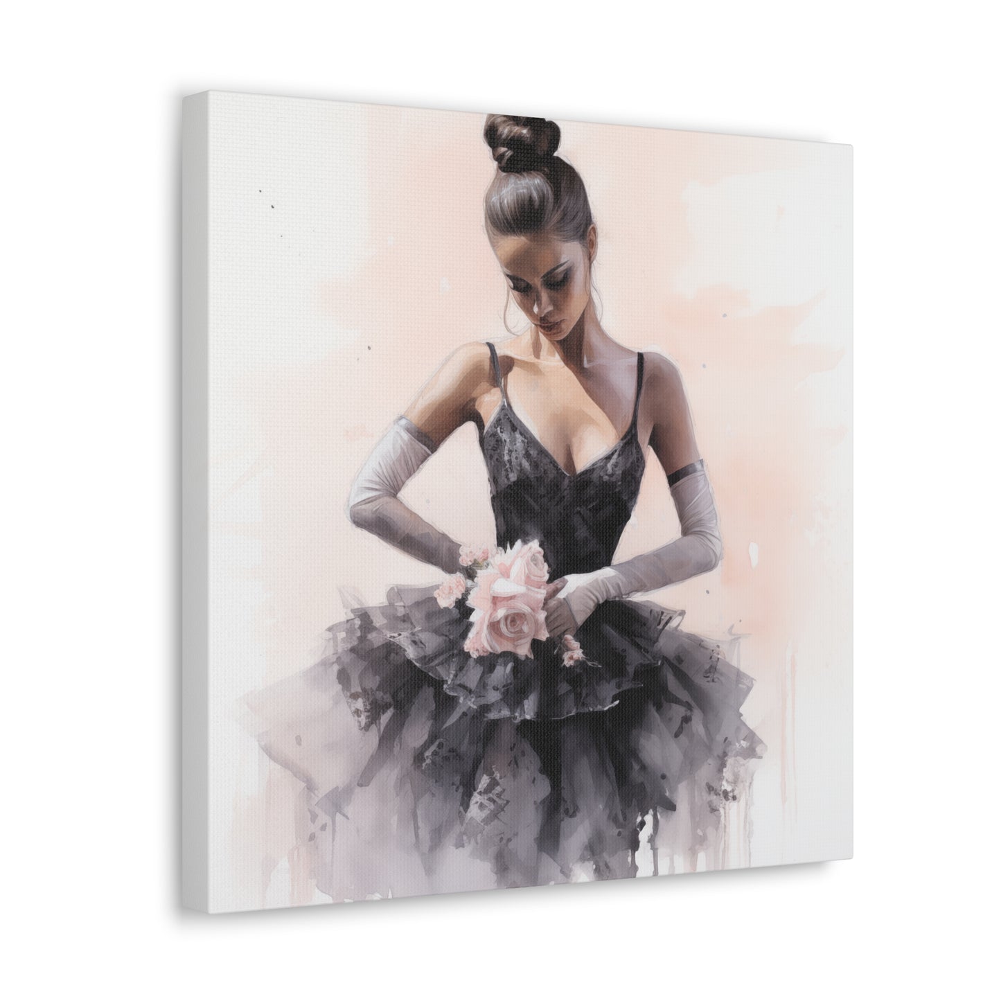 Gallery Wrapped Canvas, Ballerina Beauty, Ballet Art Canvas – Sonja