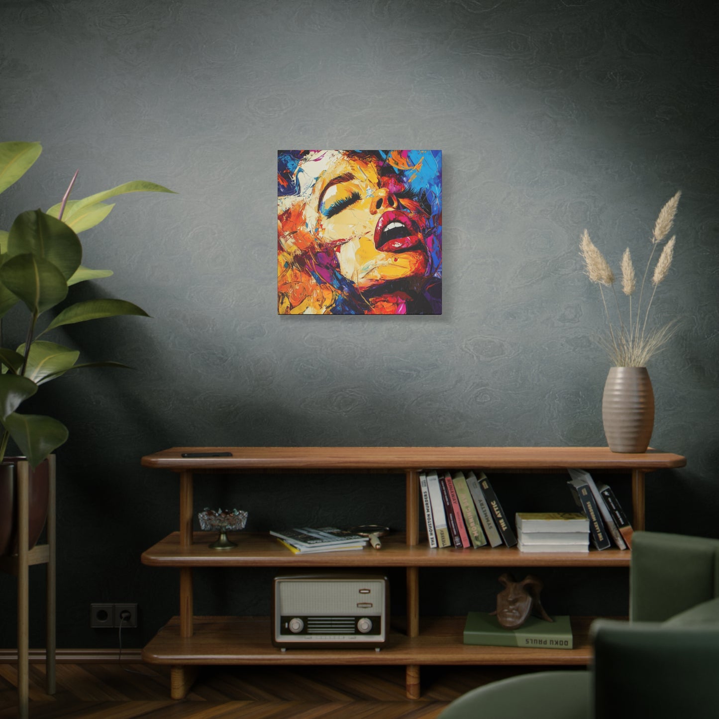 Gallery Wrapped Canvas, Guilt and Grit Adult Art Canvas, Erotic Pinup Art Canvas – Ivy