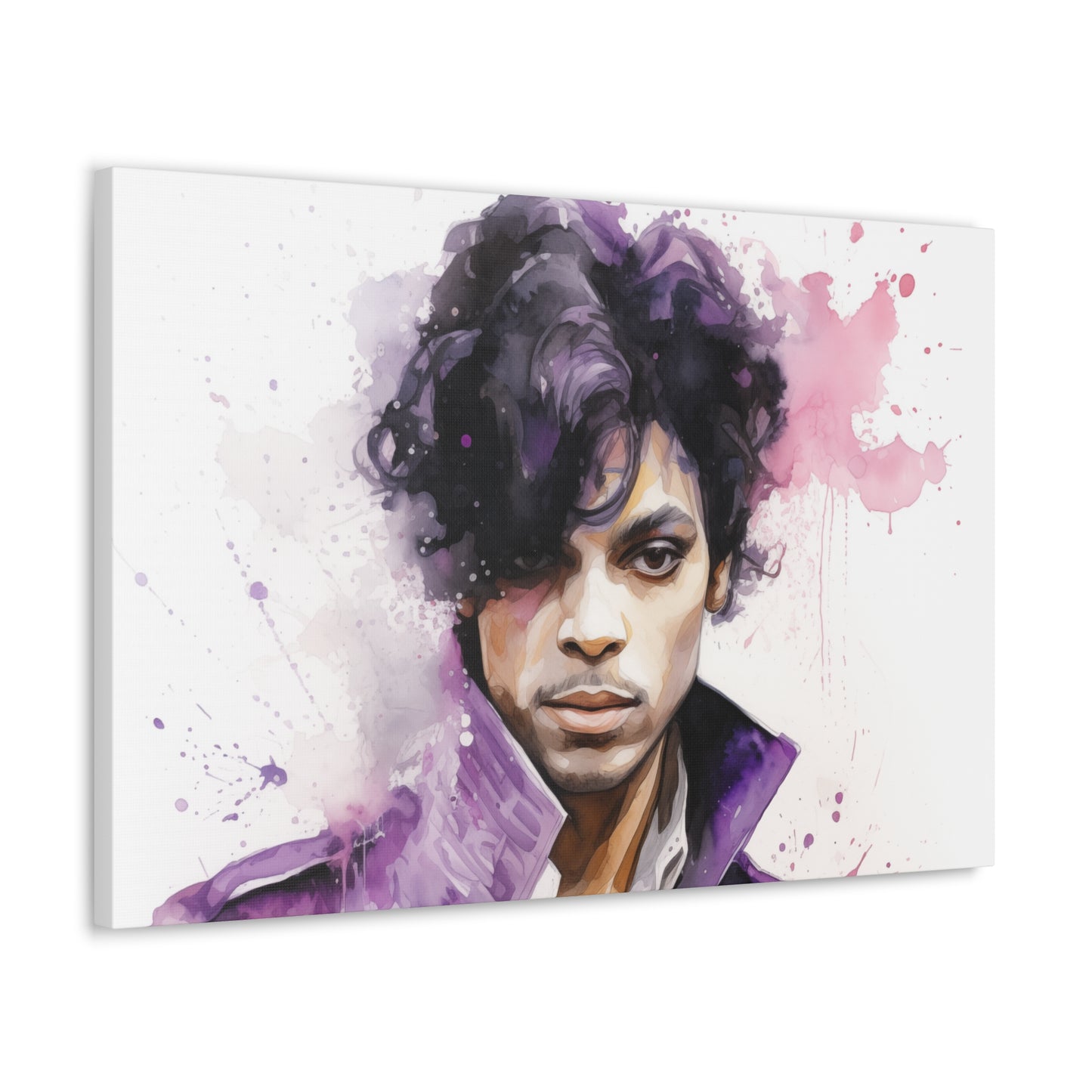 Gallery Wrapped Canvas, Celebrity Inspired, Pop Art Canvas – Prince Rogers