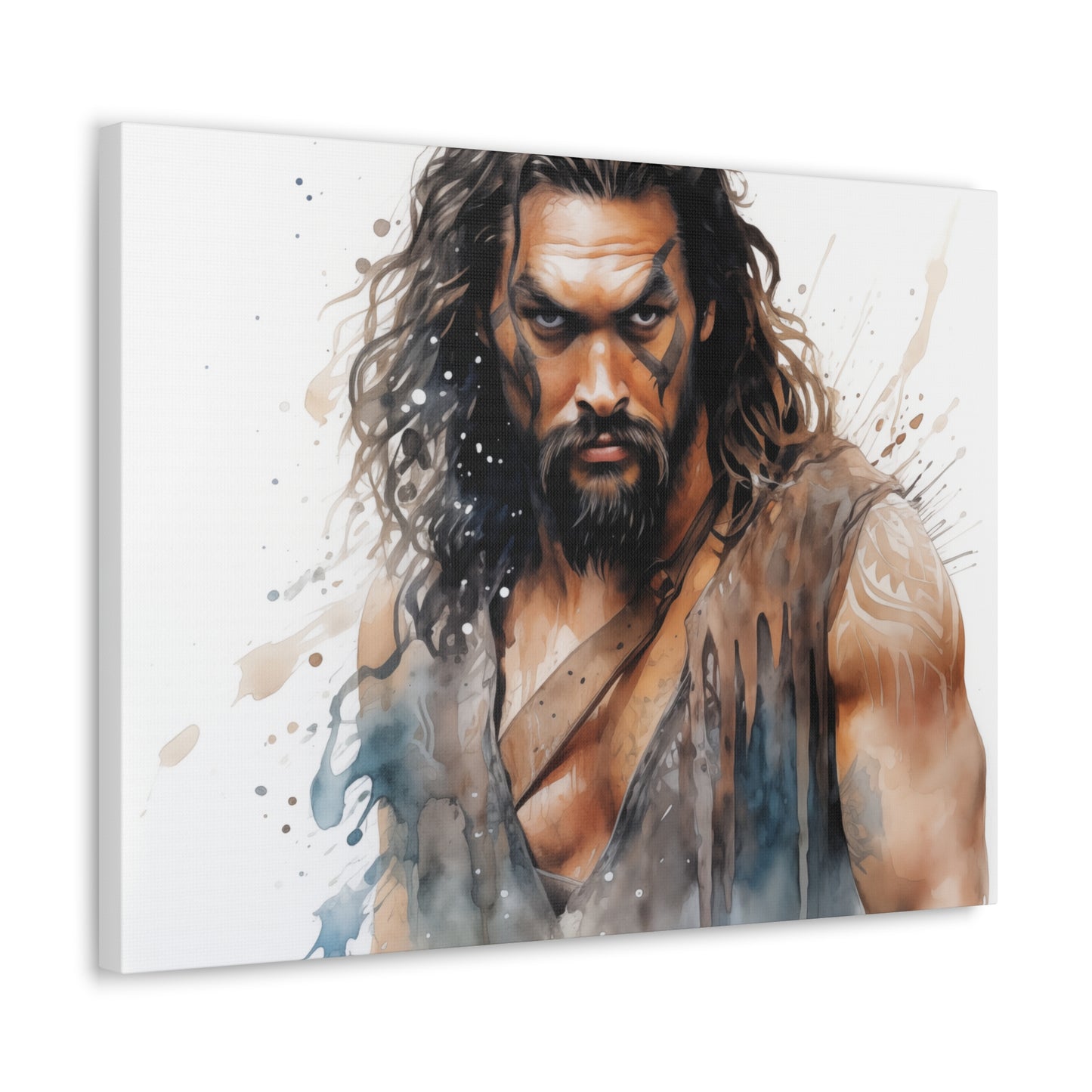 Gallery Wrapped Canvas, Celebrity Inspired, Pop Art Canvas – Jason Also
