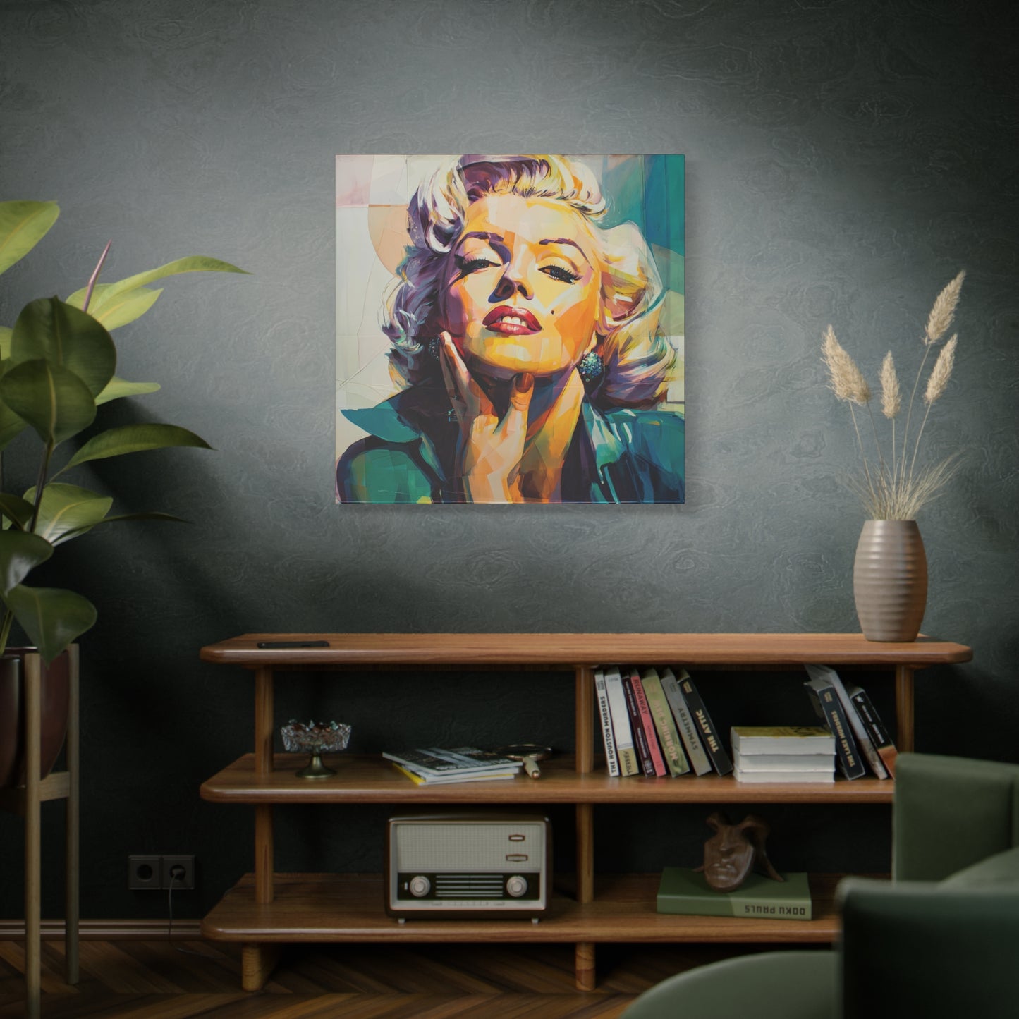 Gallery Wrapped Canvas, The Diva Project Art Canvas, Pinup Art Canvas – Marilyn Monroe - TWO