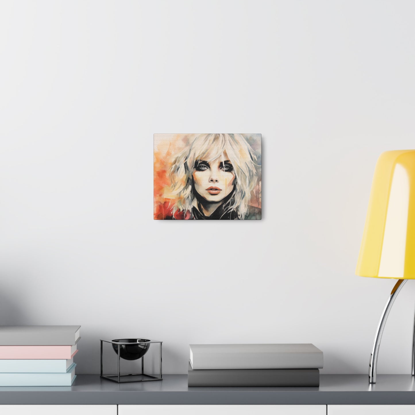 Gallery Wrapped Canvas, Celebrity Inspired, Pop Art Canvas – Debbie