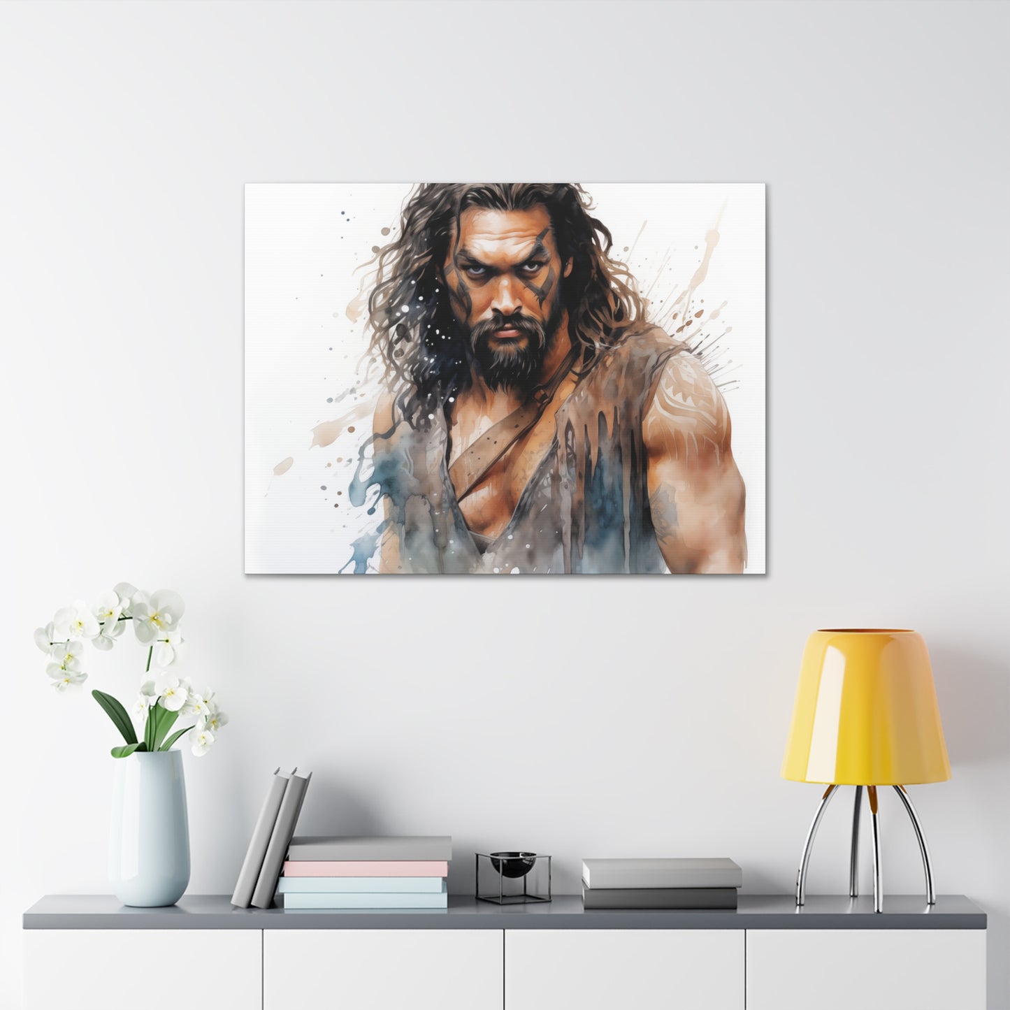 Gallery Wrapped Canvas, Celebrity Inspired, Pop Art Canvas – Jason Also