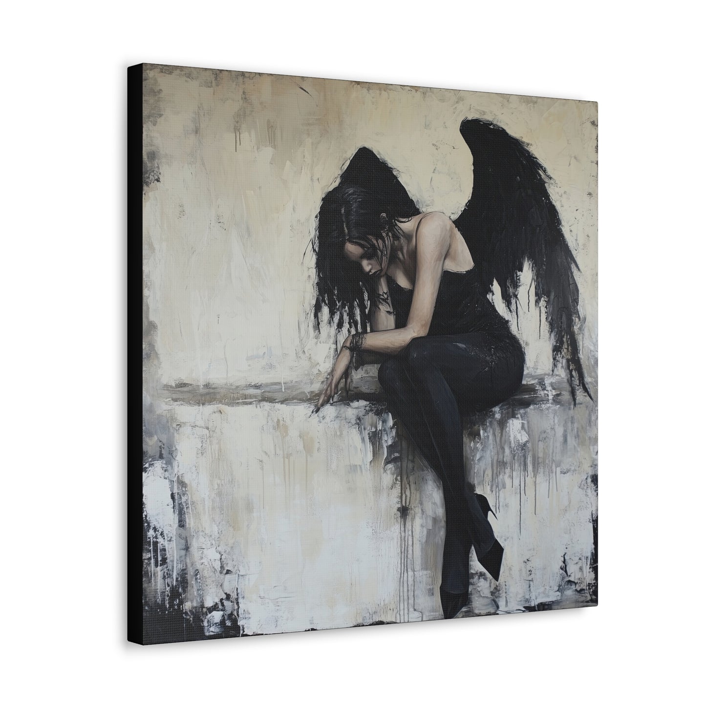 Gallery Wrapped Canvas, Sinners and Saints Art Canvas, Erotic Pinup Art Canvas – Helena