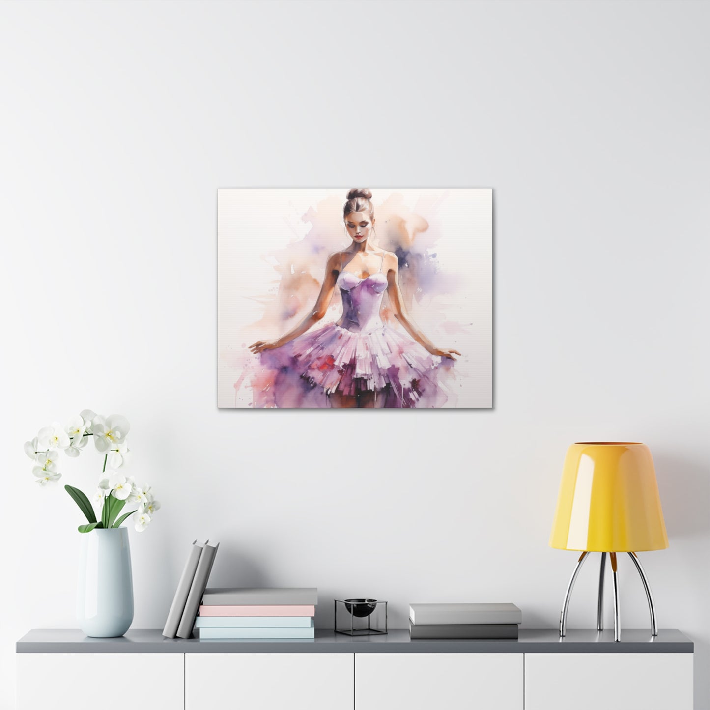 Gallery Wrapped Canvas, Ballerina Beauty, Ballet Art Canvas – Joanna
