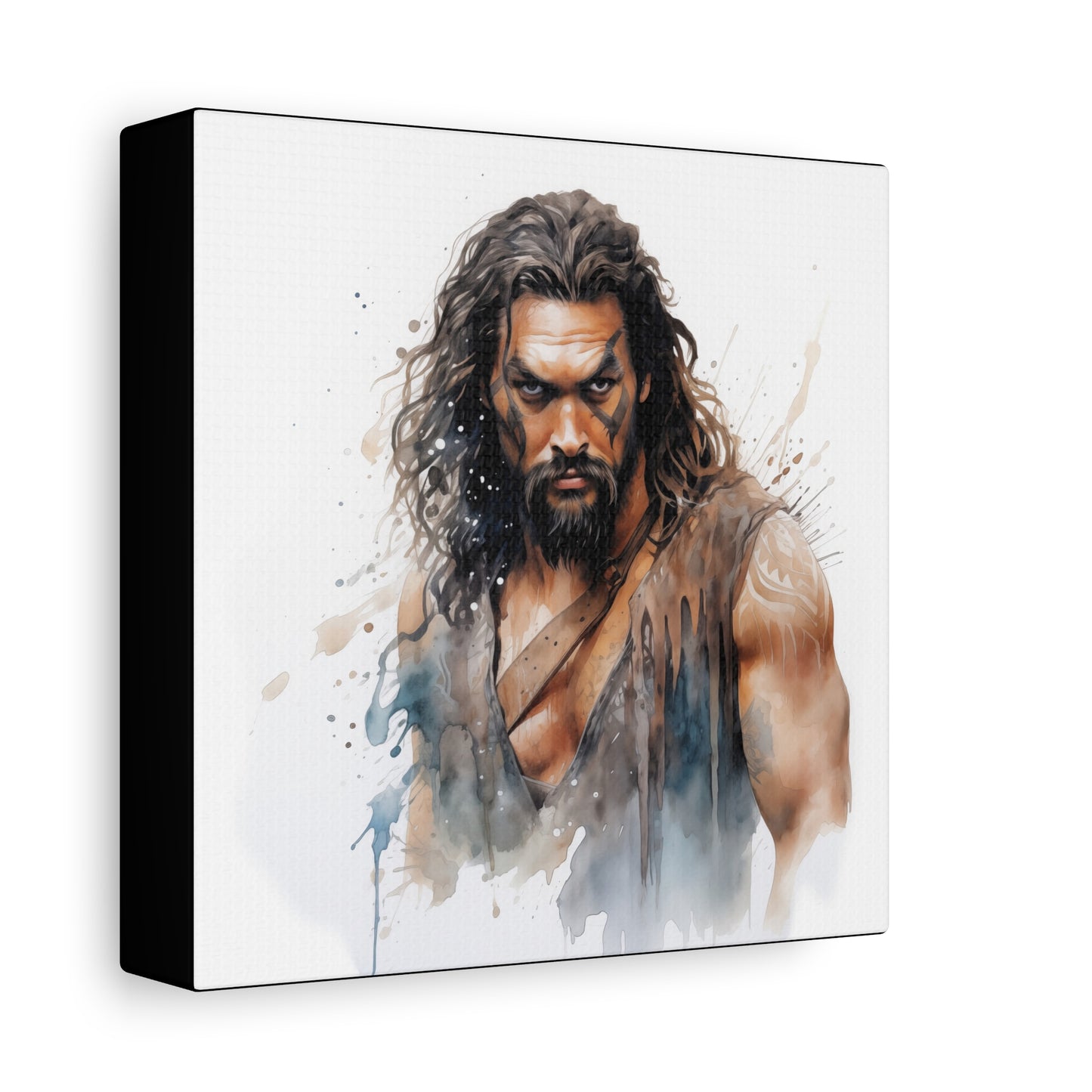 Gallery Wrapped Canvas, Celebrity Inspired, Pop Art Canvas – Jason Also