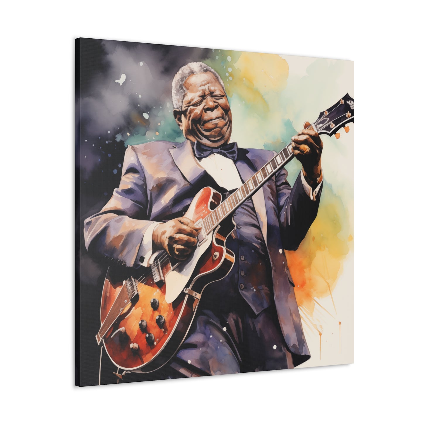 Gallery Wrapped Canvas, Celebrity Inspired, Pop Art Canvas – The King