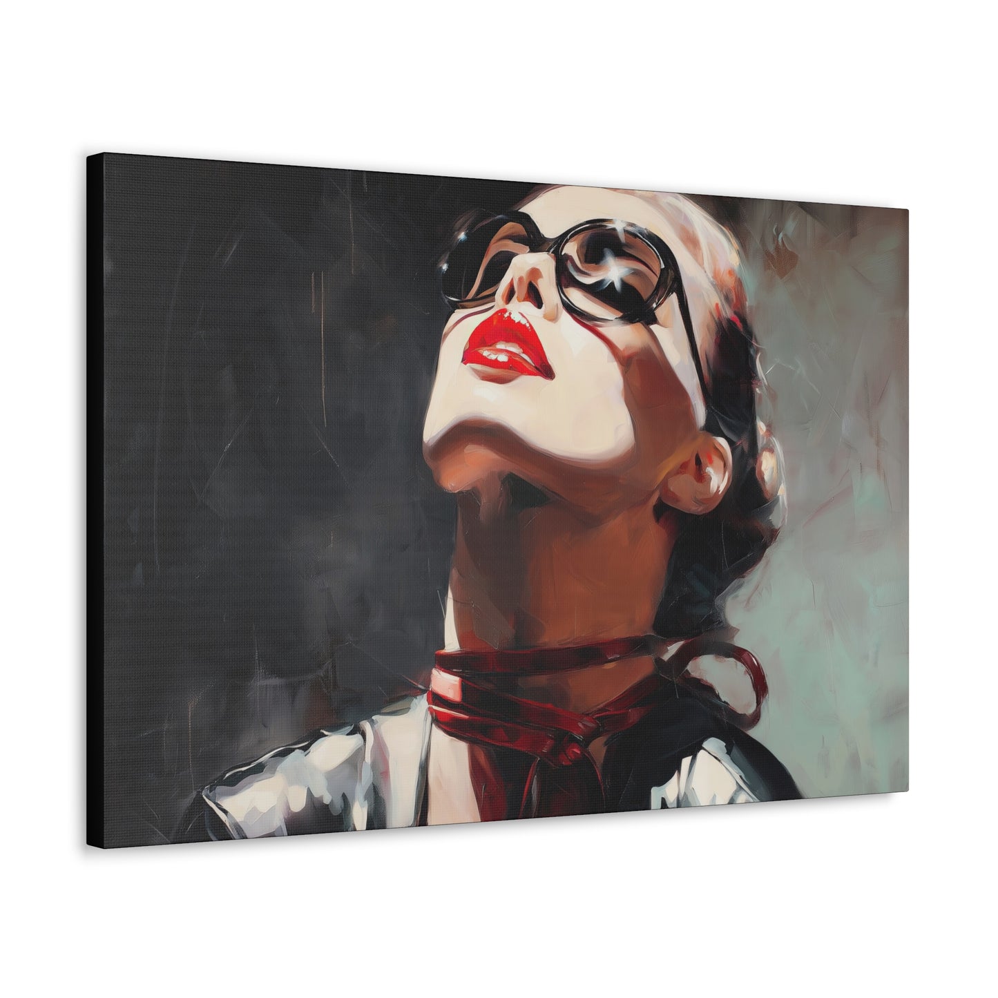 Gallery Wrapped Canvas, Ropes and Reverence Art Canvas, Erotic Shibari Art Canvas – Scarlett