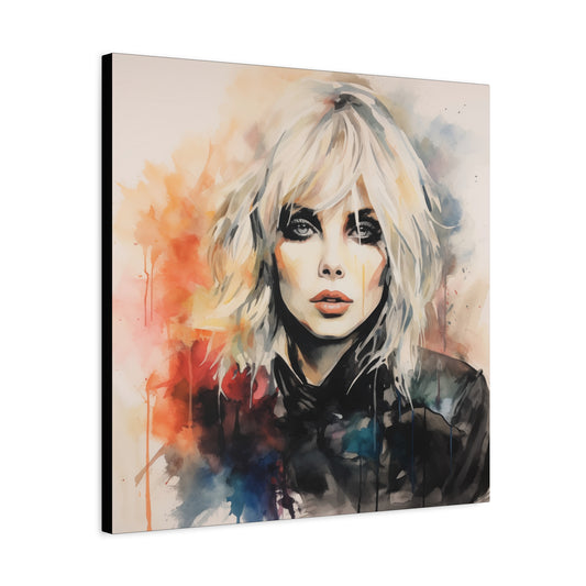 Gallery Wrapped Canvas, Celebrity Inspired, Pop Art Canvas – Debbie
