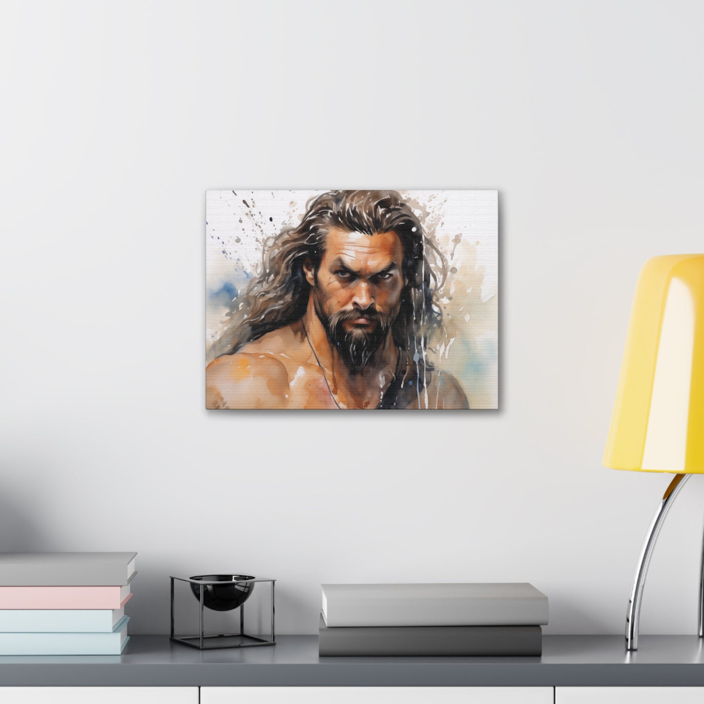 Gallery Wrapped Canvas, Celebrity Inspired, Pop Art Canvas – Jason
