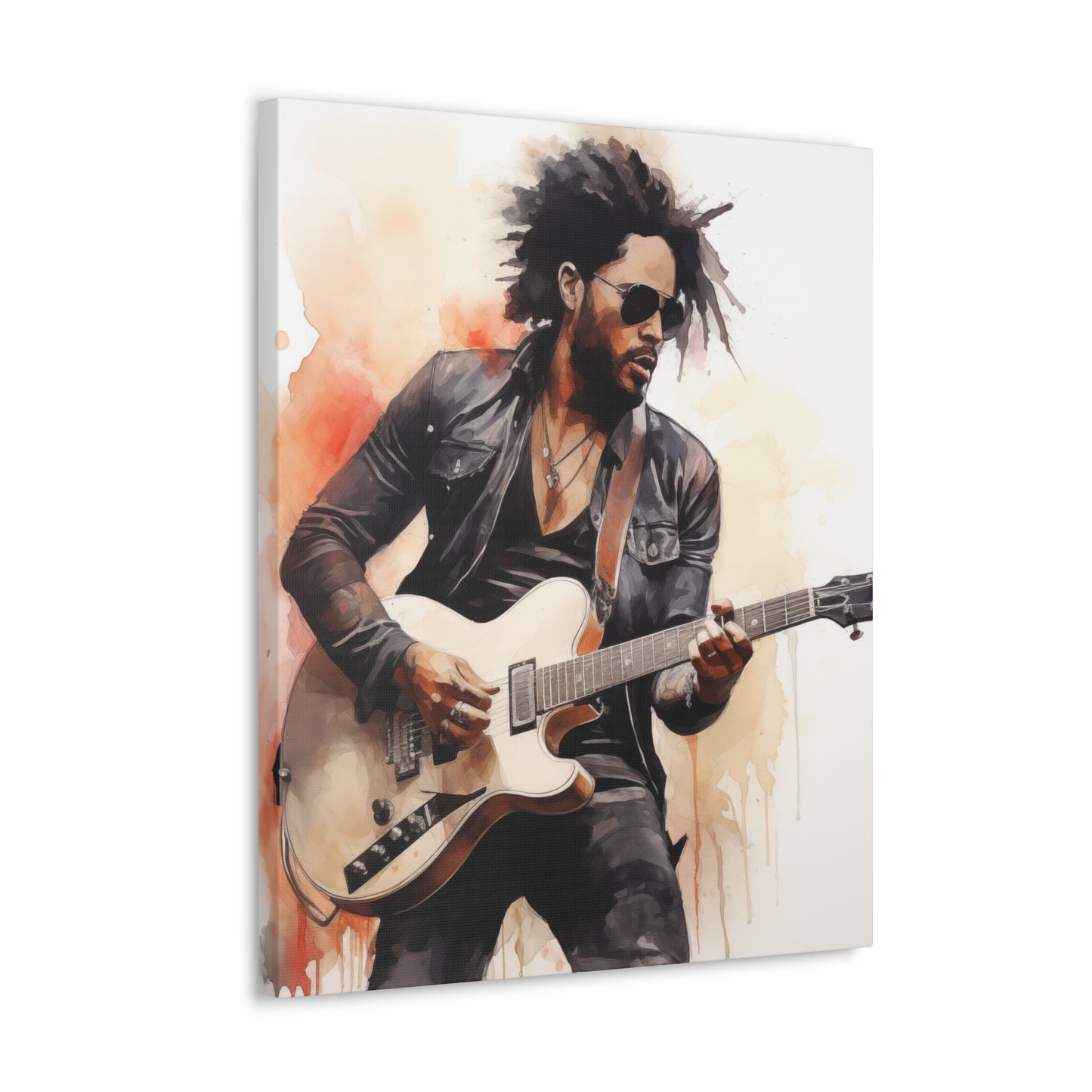 Gallery Wrapped Canvas, Celebrity Inspired, Pop Art Canvas – Lenny Also