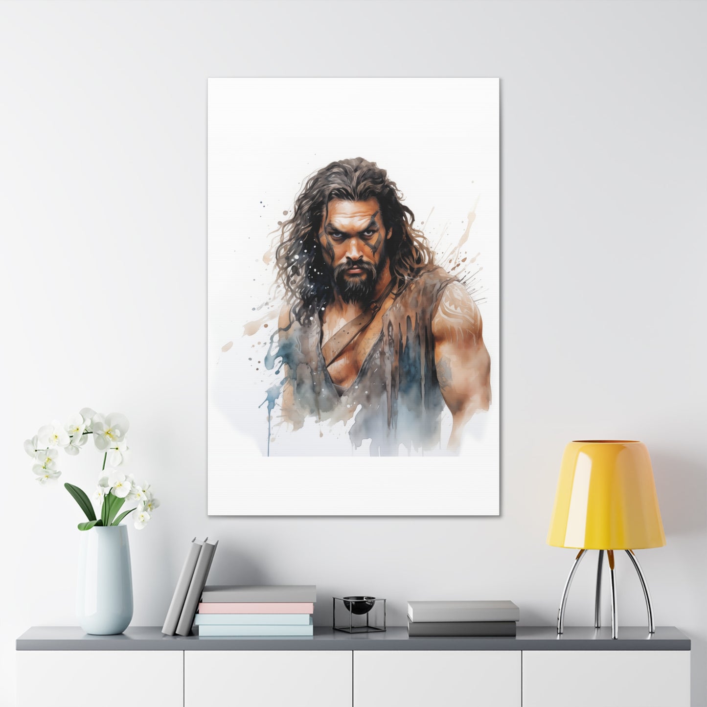Gallery Wrapped Canvas, Celebrity Inspired, Pop Art Canvas – Jason Also