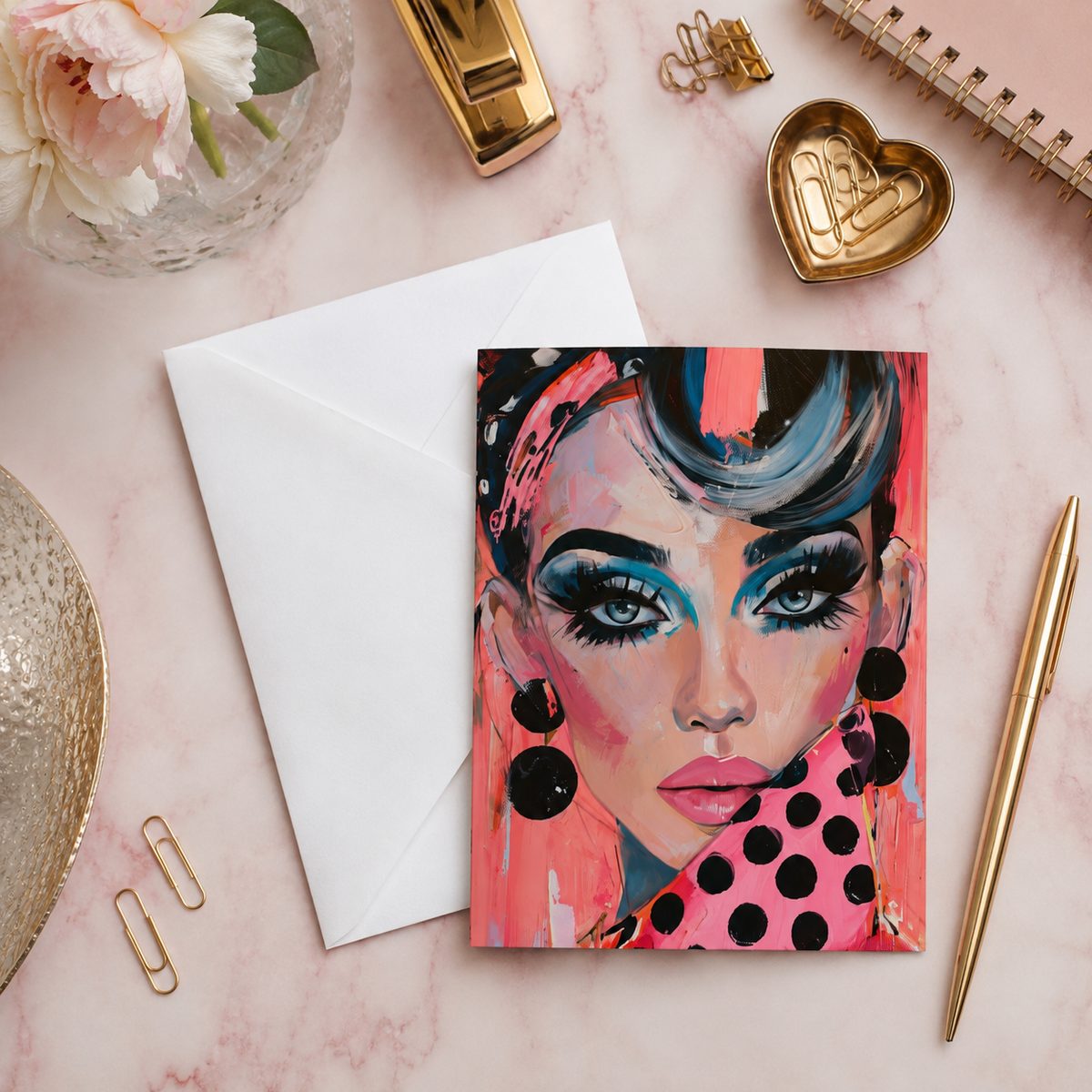 Cards Multi-Design Greeting Cards (5-Pack) - Sophie