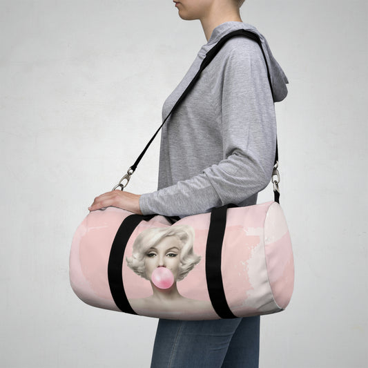 Marilyn Monroe Duffel Bag - Pink Bubblegum