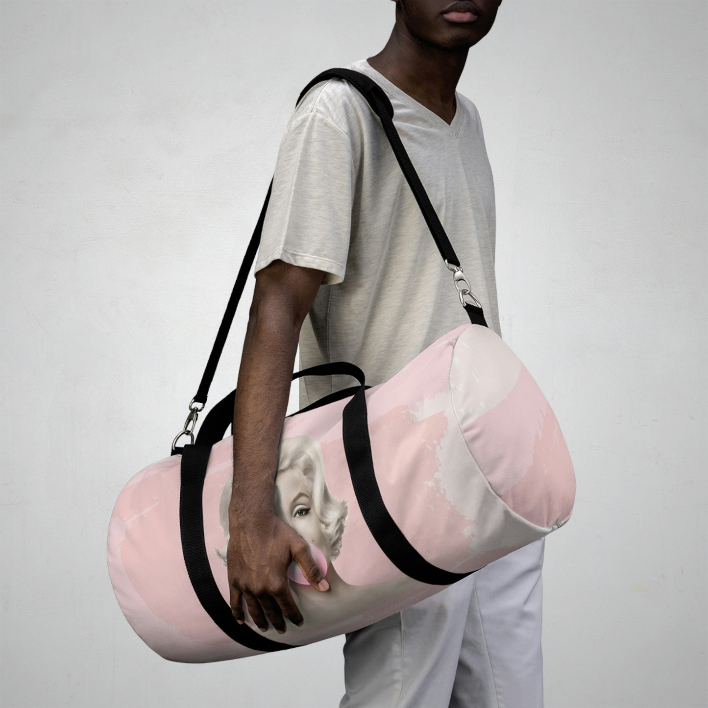 Marilyn Monroe Duffel Bag - Pink Bubblegum